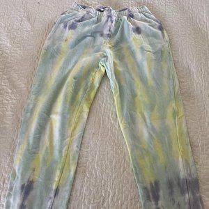 Women's Sweatpants Tie Dye Size Small